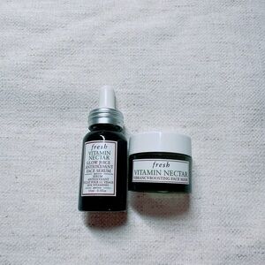 Fresh vitamin nectar face serum and face mask bundle /new